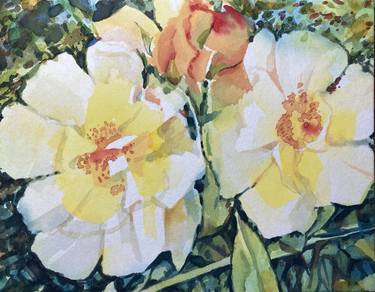 Print of Illustration Floral Paintings by Andrea Snuggs