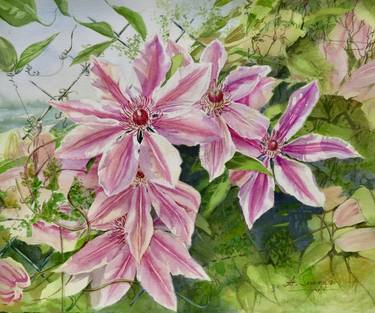 Print of Realism Botanic Paintings by Andrea Snuggs