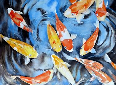 Print of Figurative Animal Paintings by Andrea Snuggs