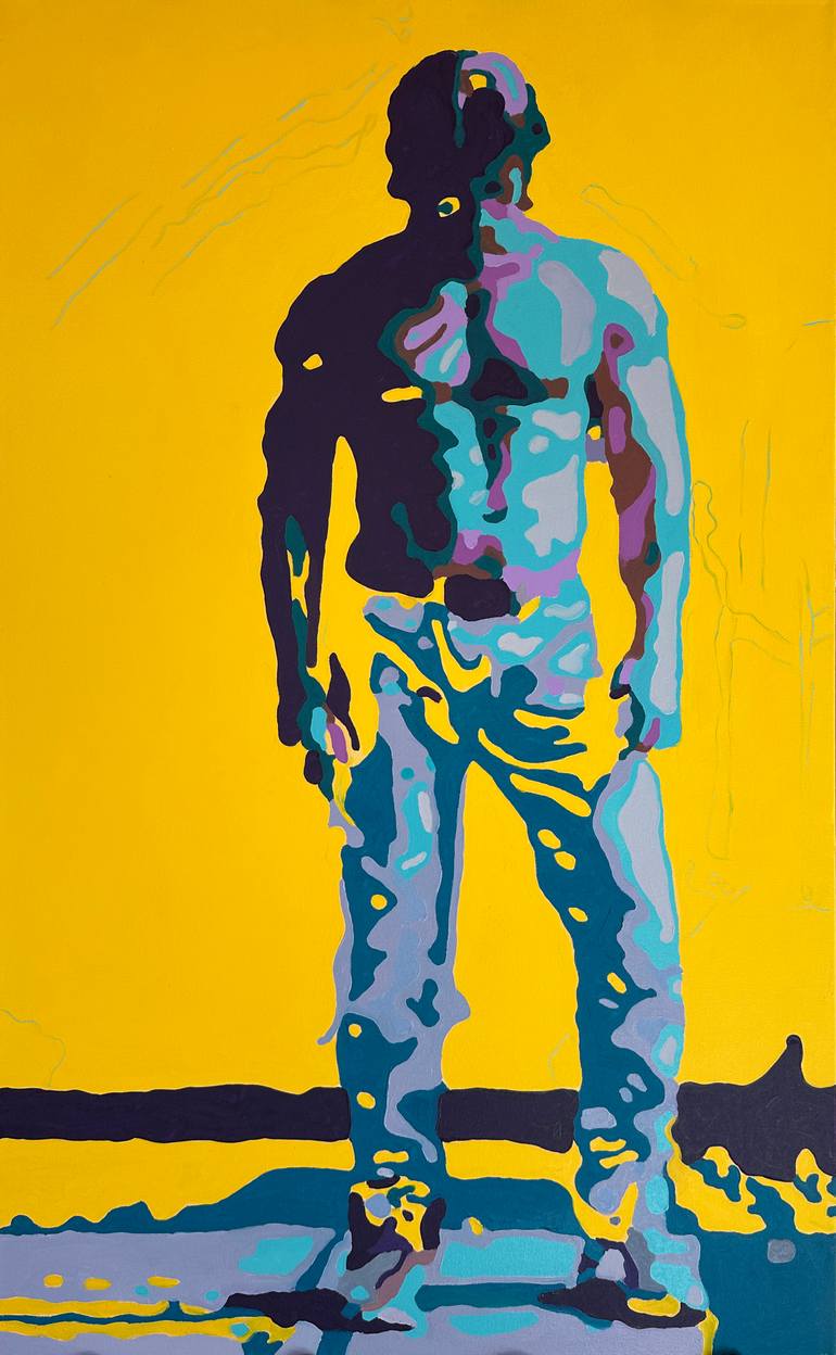 Dude Painting by Jack Rosenberg | Saatchi Art