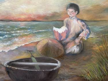Print of Kids Paintings by Nhat Dang