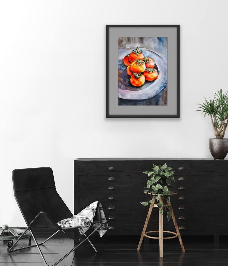 Original Realism Still Life Painting by Delnara El