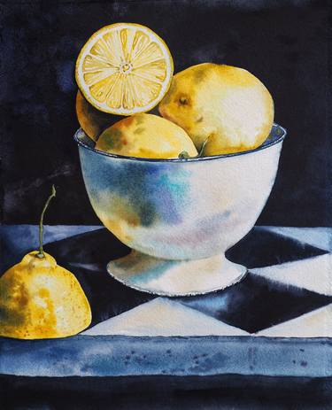 Print of Photorealism Still Life Paintings by Delnara El