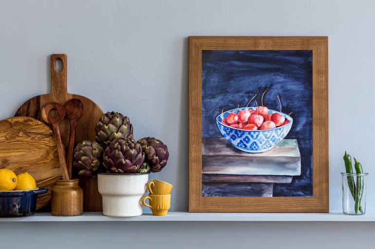 Original Figurative Still Life Painting by Delnara El