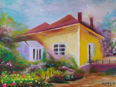 Print of Home Paintings by Amoes Xavier