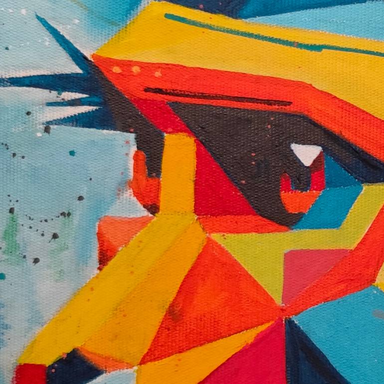 Original Contemporary Animal Painting by Amoes Xavier