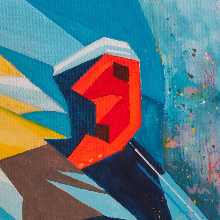 Original Contemporary Animal Painting by Amoes Xavier