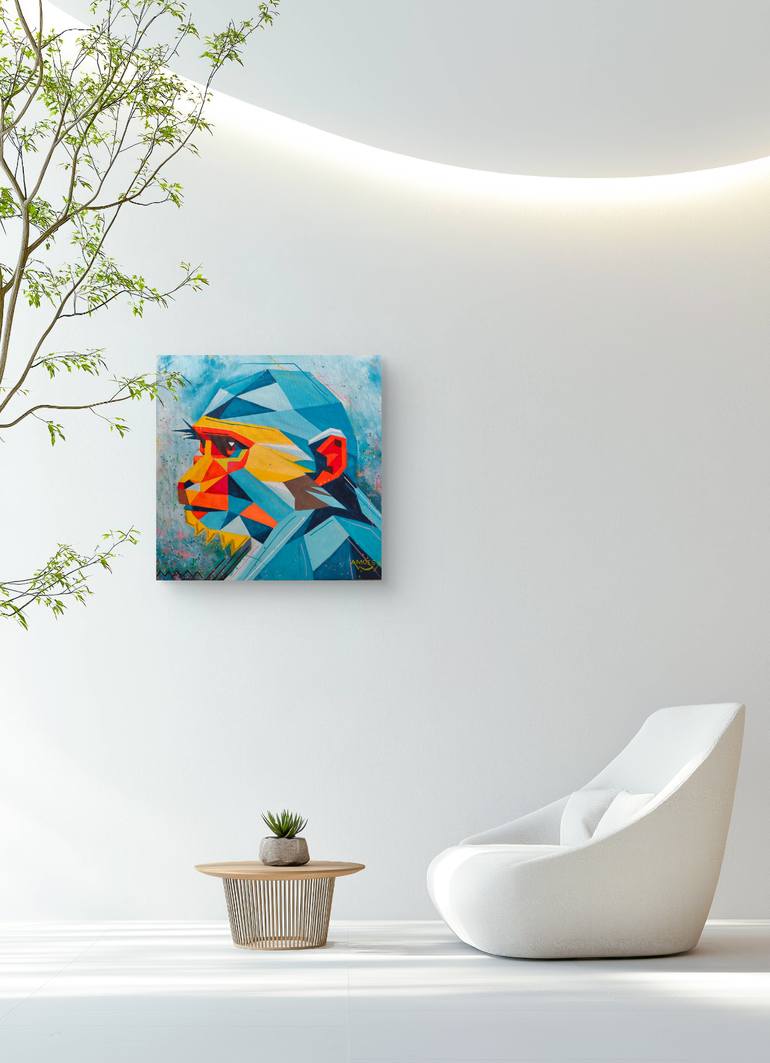 Original Contemporary Animal Painting by Amoes Xavier