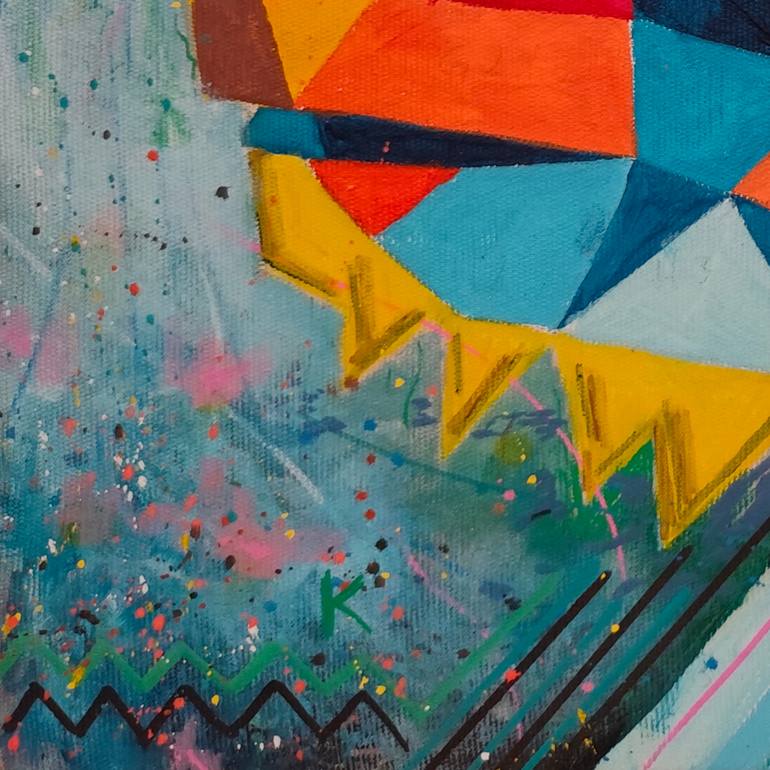 Original Contemporary Animal Painting by Amoes Xavier
