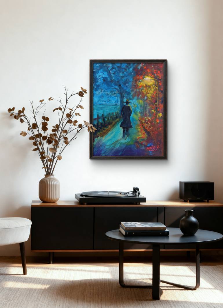 Original Contemporary Landscape Painting by Amoes Xavier