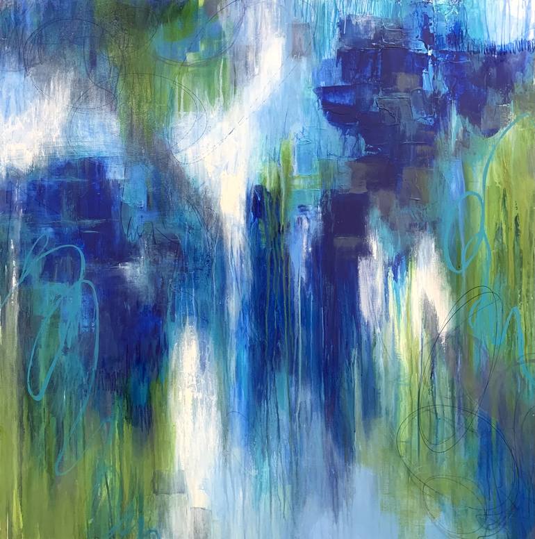 After the Rain Painting by Cheryl Rhodes | Saatchi Art