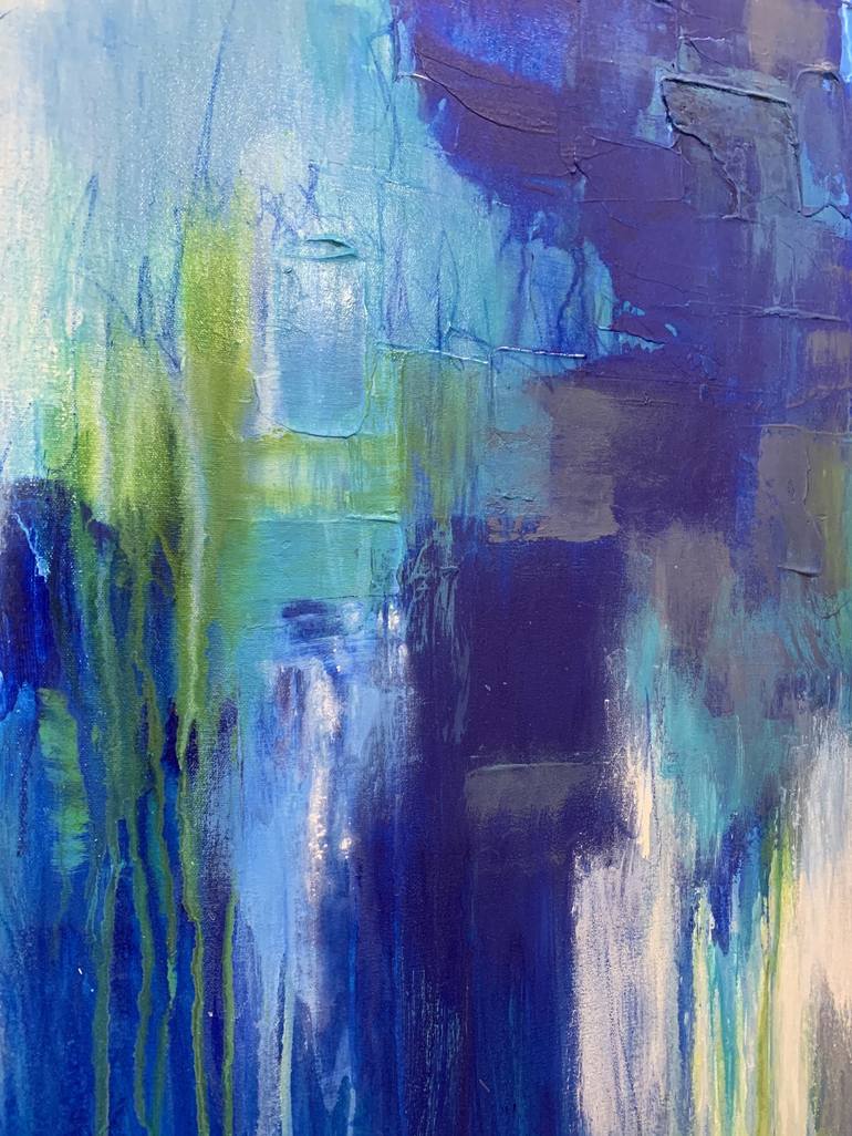 Original Abstract Expressionism Abstract Painting by Cheryl Rhodes