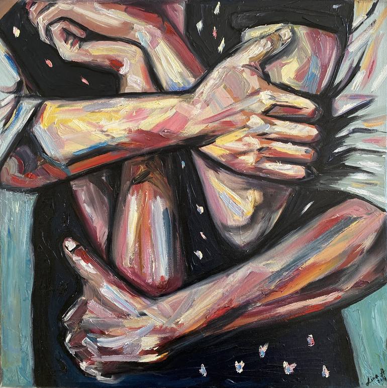 hug painting