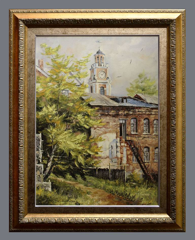 Original Modern Landscape Painting by Александр Ходюков 