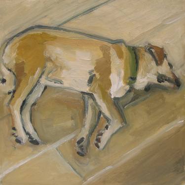 Print of Dogs Paintings by Serdar Akkaya