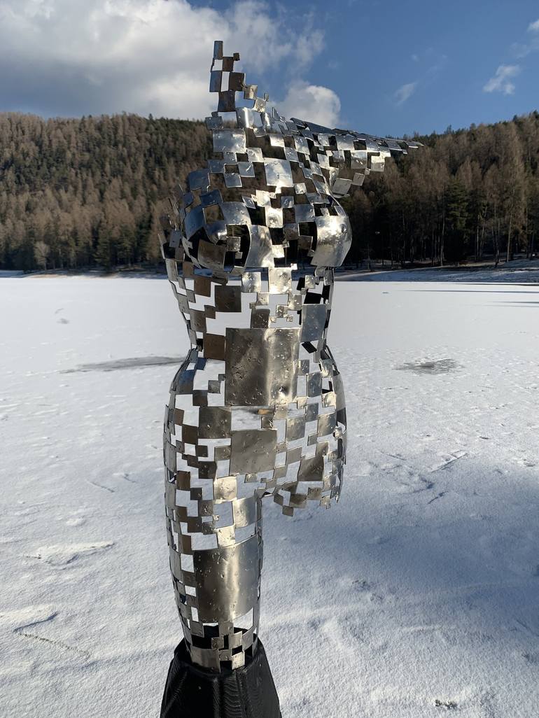 Original Conceptual Nude Sculpture by Andrea Borga