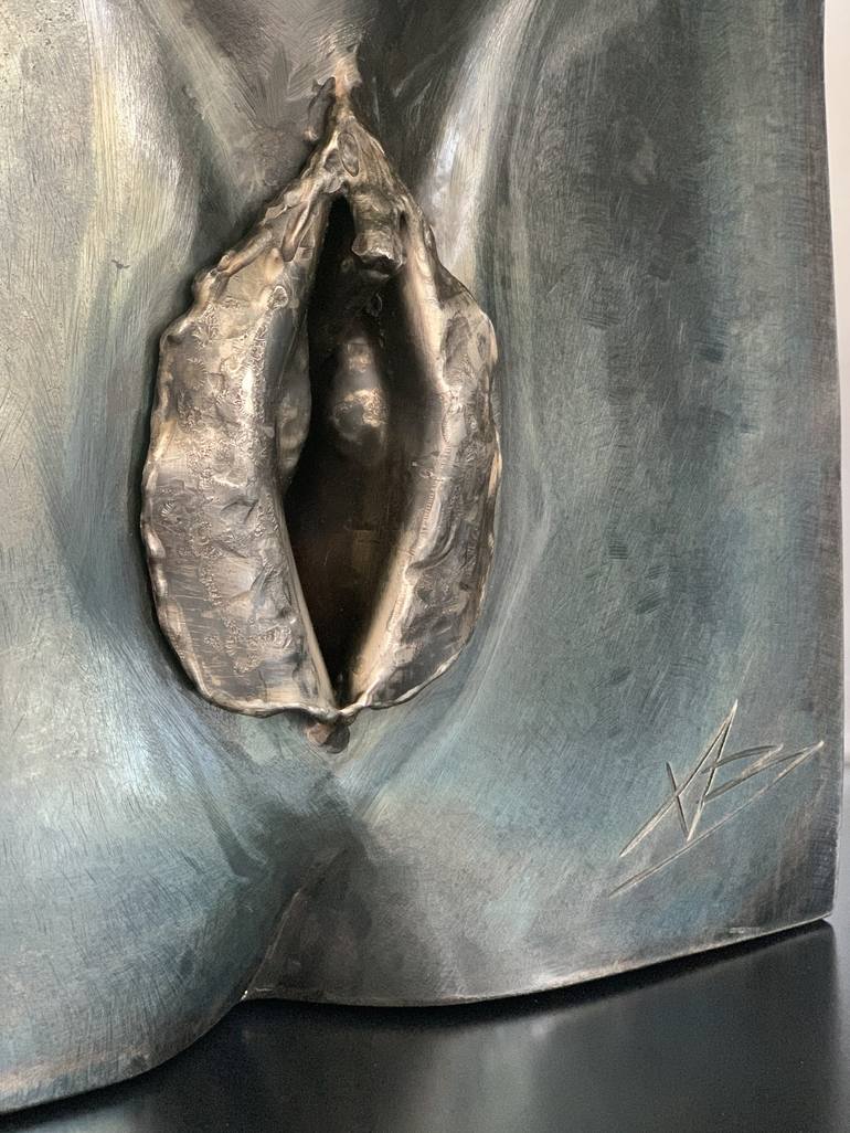 Original Conceptual Nude Sculpture by Andrea Borga