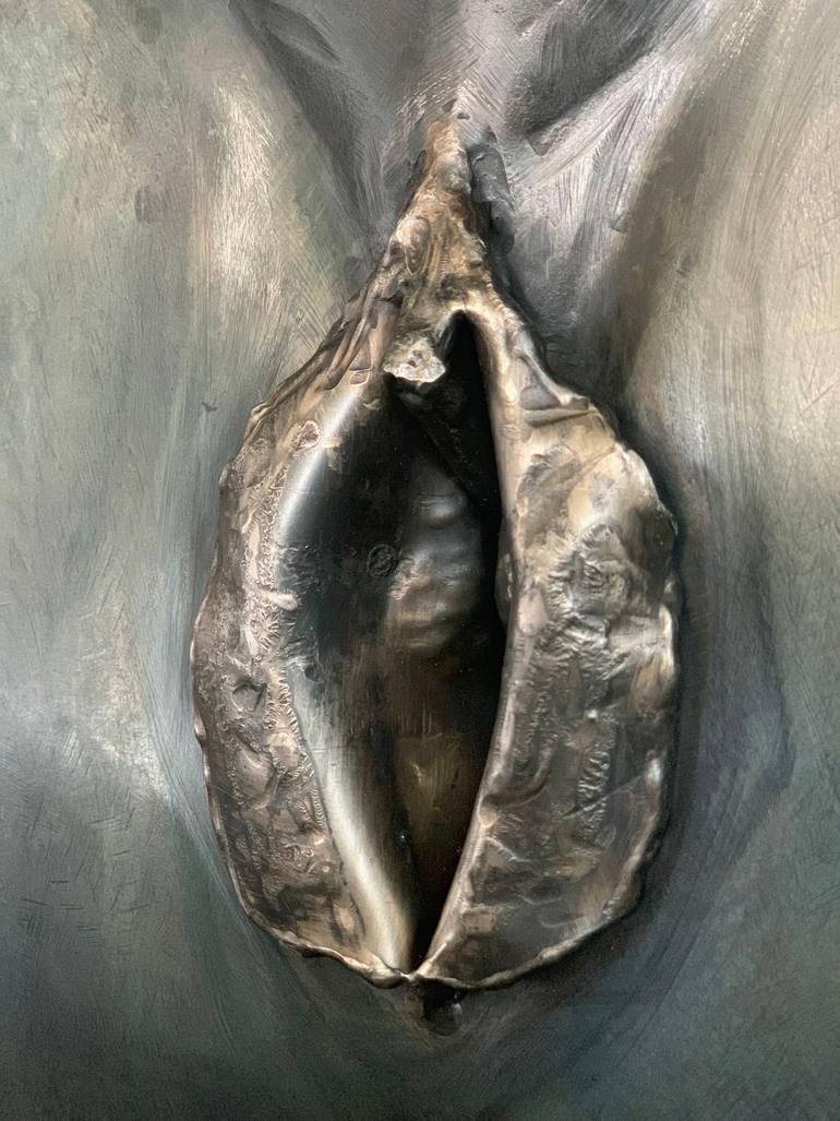 Original Conceptual Nude Sculpture by Andrea Borga