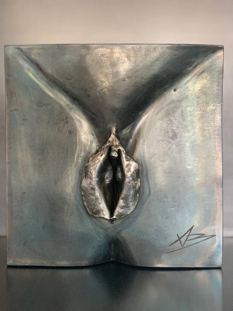 Original Conceptual Nude Sculpture by Andrea Borga