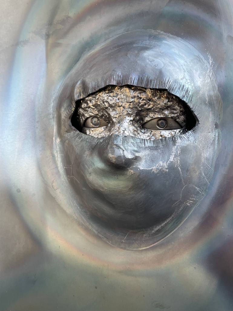 Original Abstract Expressionism Women Sculpture by Andrea Borga