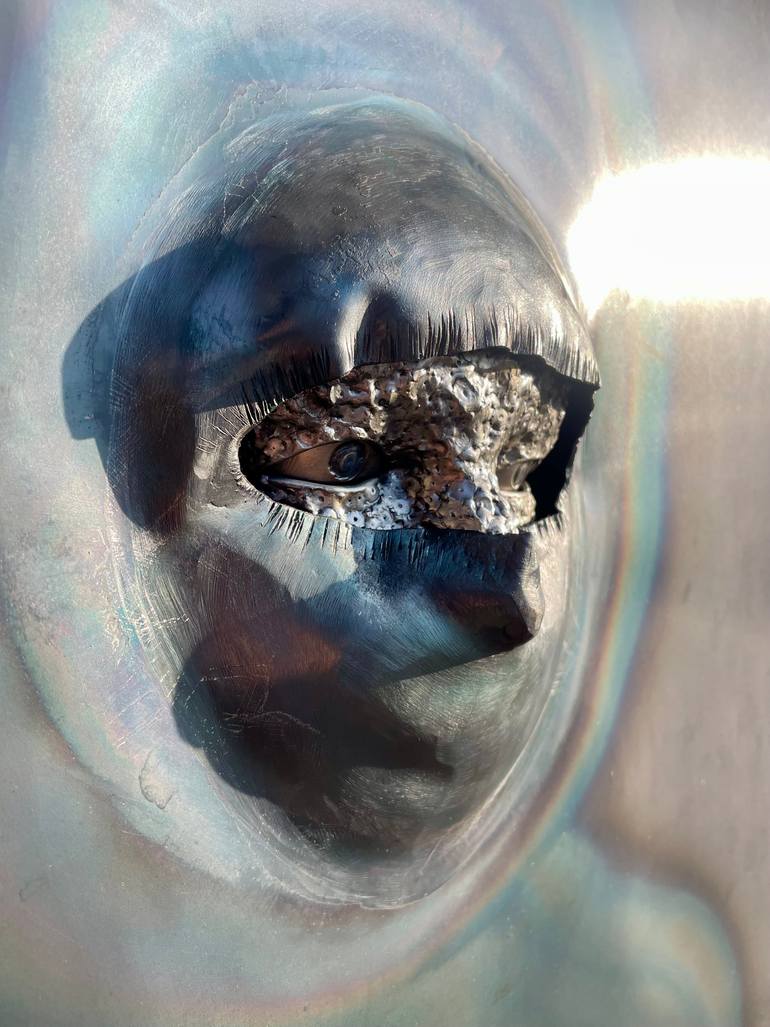 Original Abstract Expressionism Women Sculpture by Andrea Borga