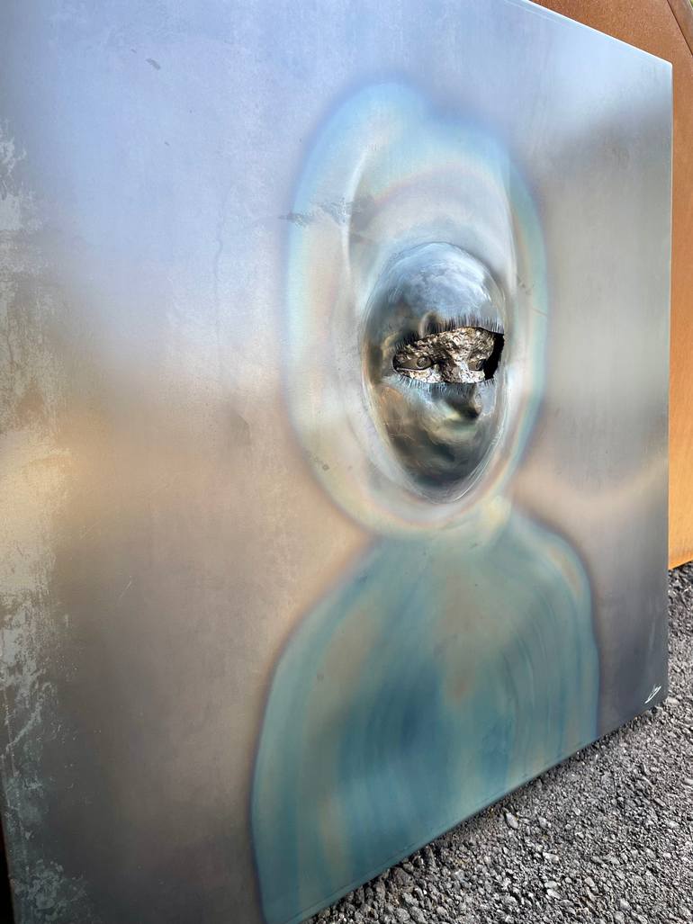 Original Abstract Expressionism Women Sculpture by Andrea Borga