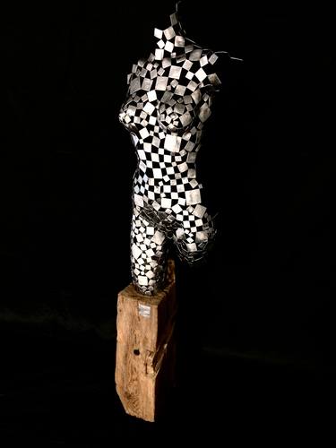 Original Abstract Nude Sculpture by Andrea Borga
