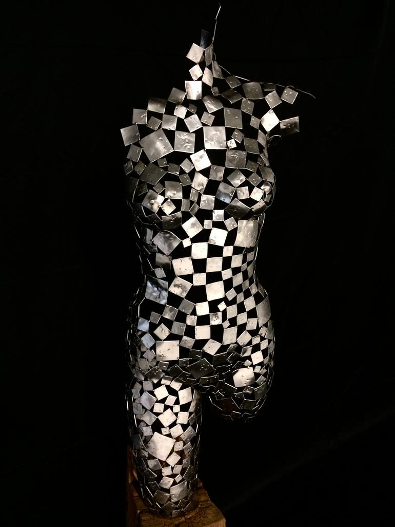 Original Abstract Nude Sculpture by Andrea Borga