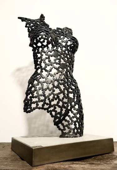 Original Body Sculpture by Andrea Borga