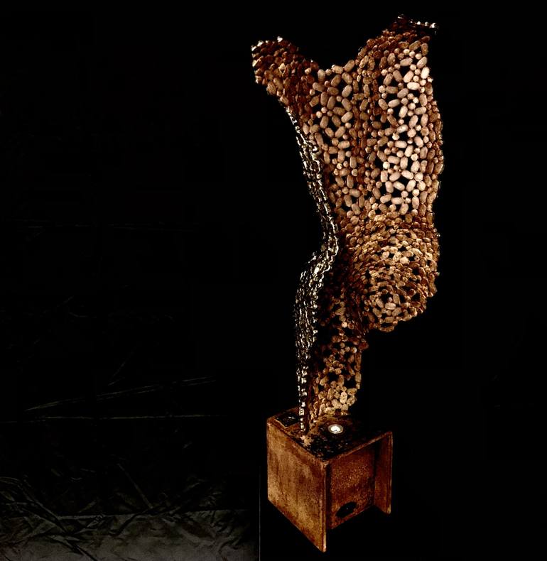 Original Figurative Nude Sculpture by Andrea Borga