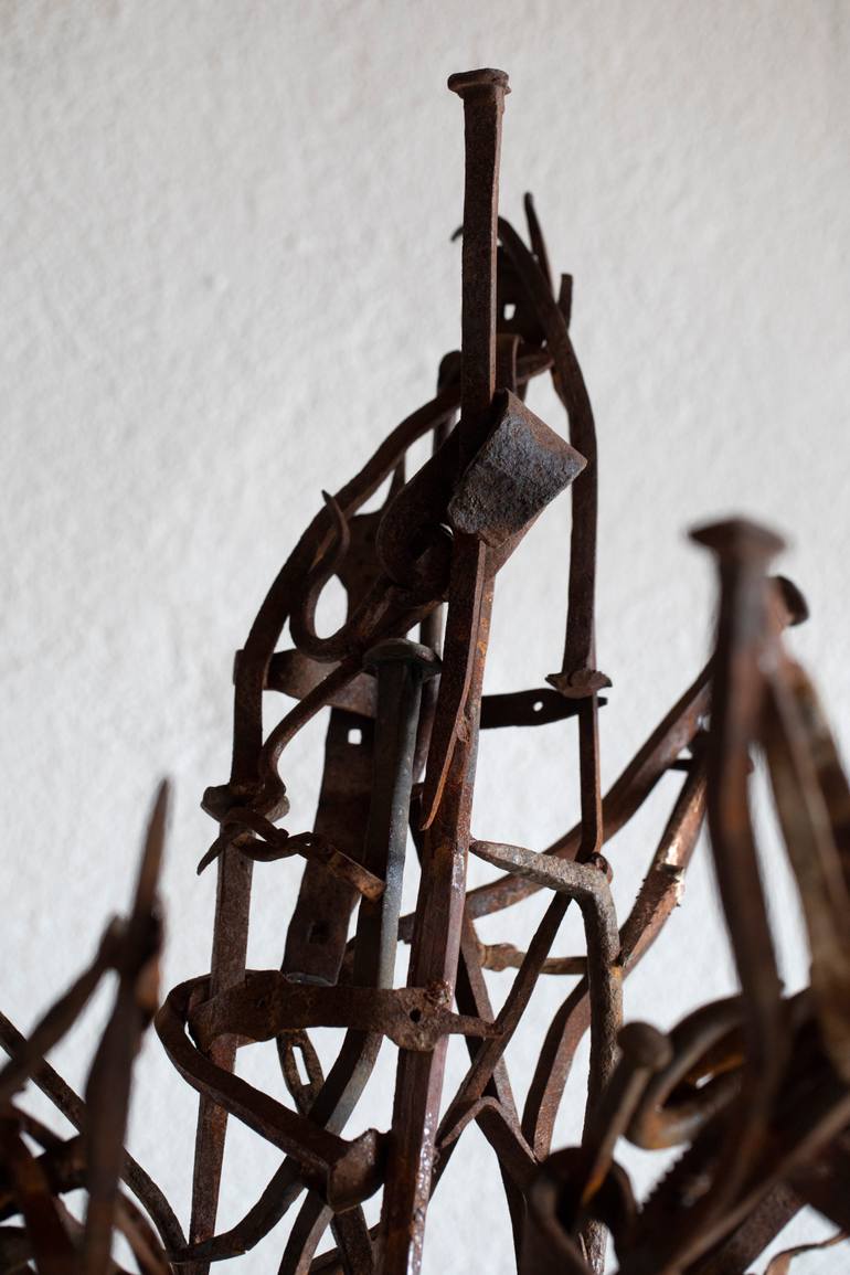 Original Abstract Expressionism Nature Sculpture by Andrea Borga