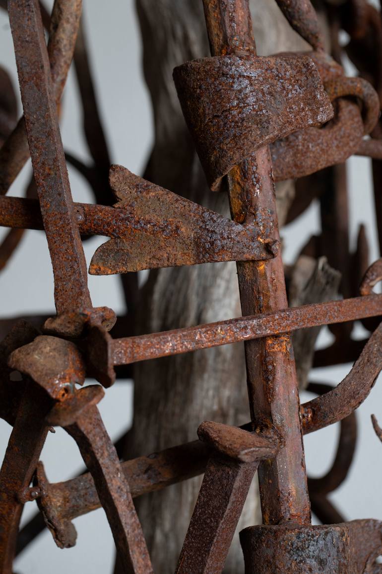 Original Abstract Expressionism Nature Sculpture by Andrea Borga