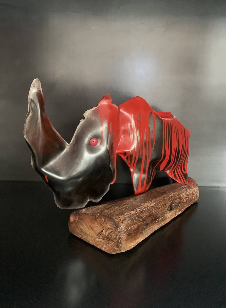 Original Abstract Animal Sculpture by Andrea Borga