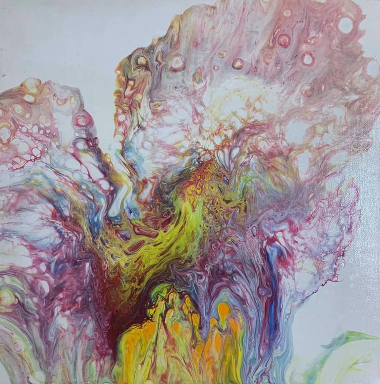 Color Explosion Painting by Alaa Hafez | Saatchi Art