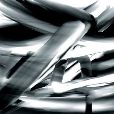 Original Abstract Architecture Mixed Media by Moosa Silwadi