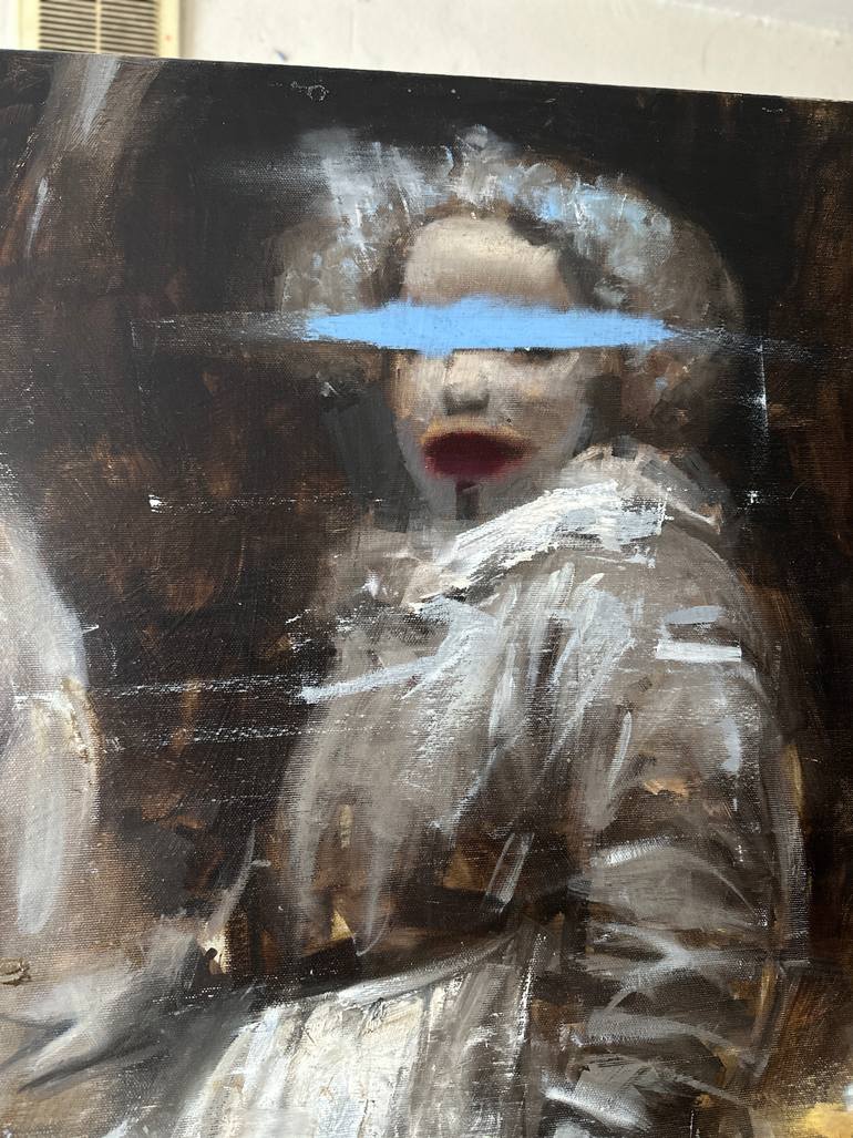 Original Surrealism Abstract Painting by Vladislav Shereshevsky