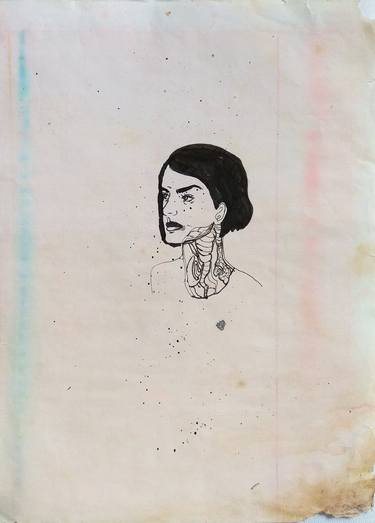 Print of Portrait Drawings by Ema Jariso