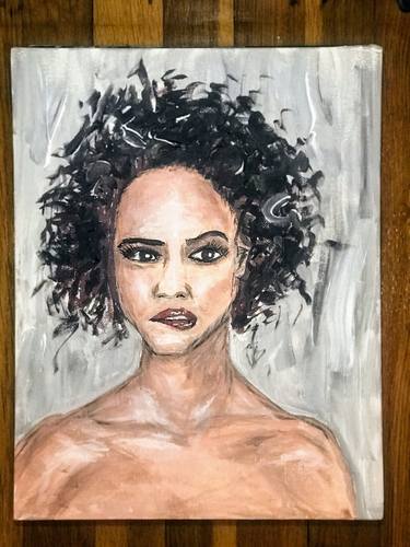 Original Portrait Painting by Danny Done