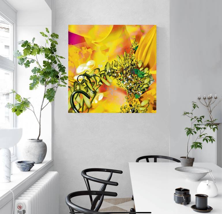 Original Abstract Expressionism Abstract Digital by Jenny Jiyoung Han
