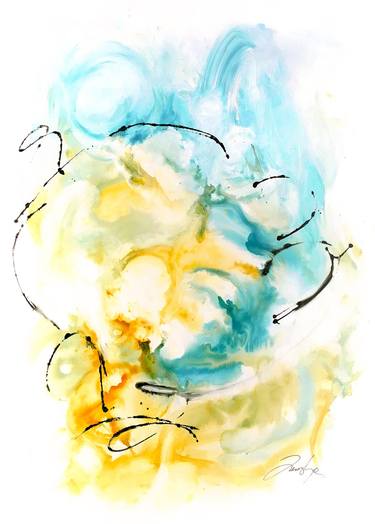 Original Abstract Painting by Zensho W Kopp