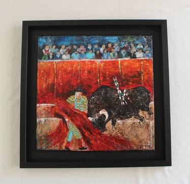 Original Expressionism Animal Painting by Vikashini P
