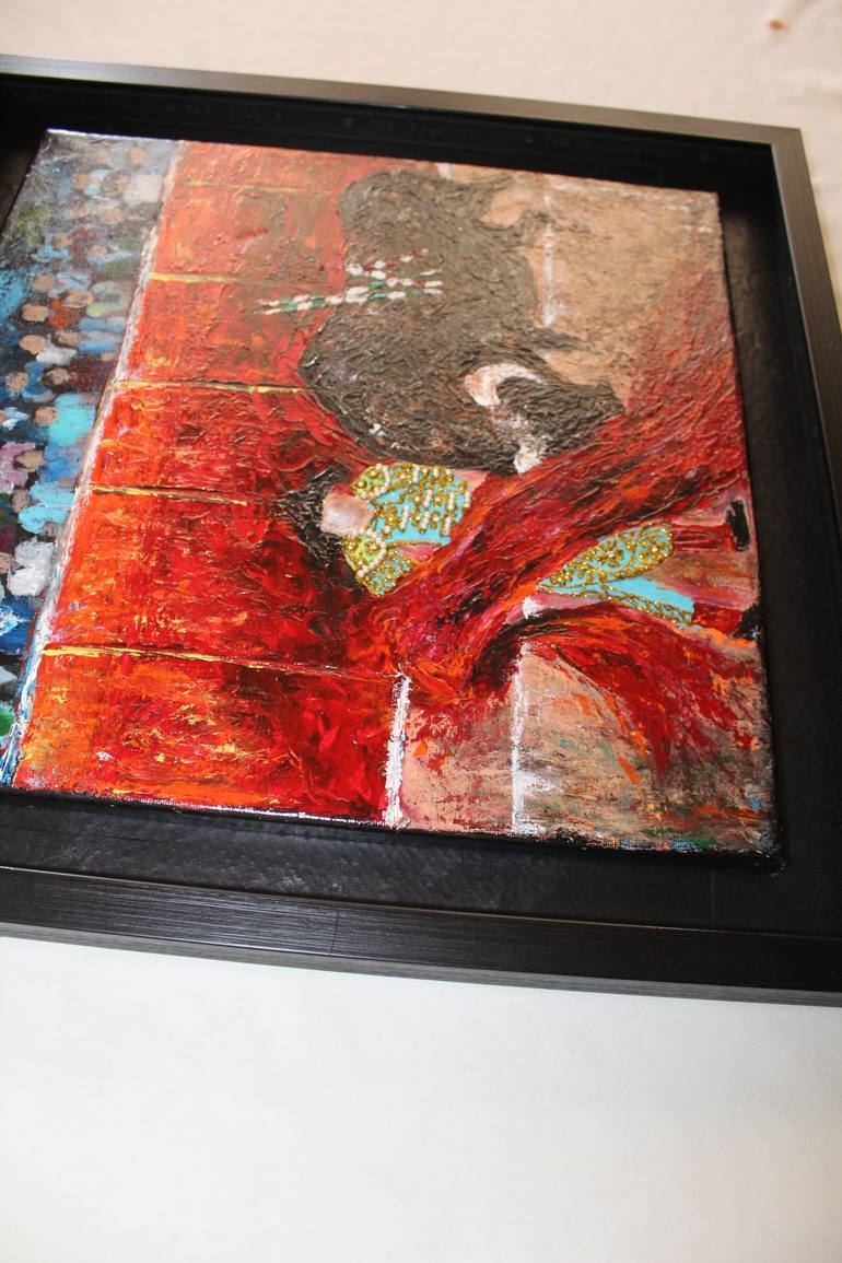 Original Expressionism Animal Painting by Vikashini P