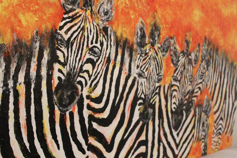 Original Impressionism Animal Painting by Vikashini P