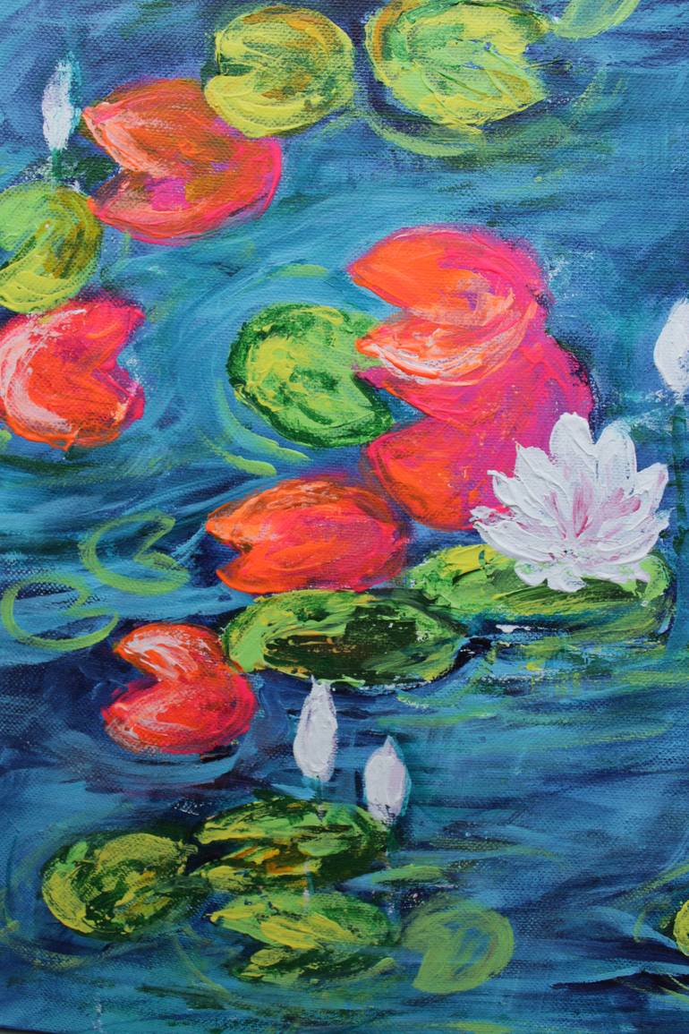 Original Expressionism Landscape Painting by Vikashini P