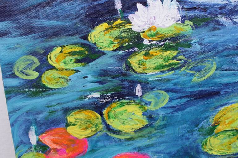 Original Expressionism Landscape Painting by Vikashini P
