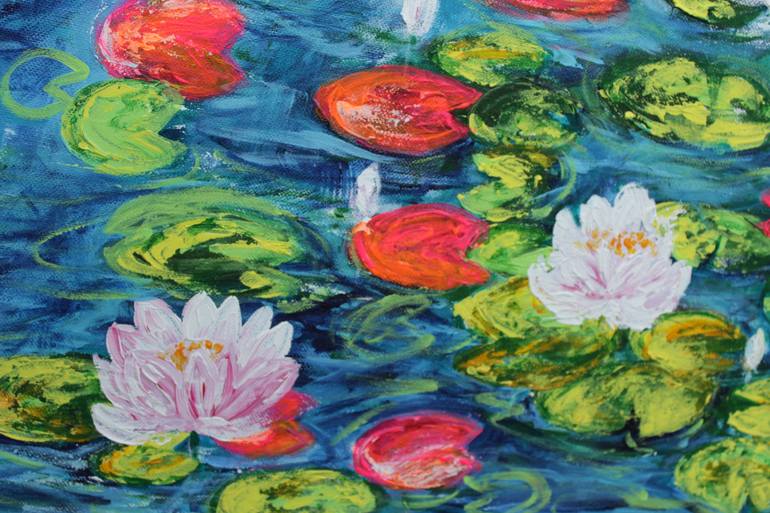 Original Expressionism Landscape Painting by Vikashini P
