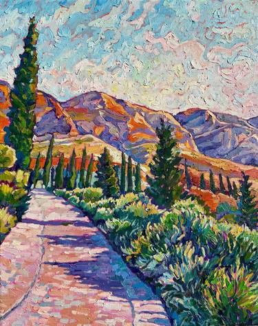 Original Impressionism Landscape Paintings by Natalia Bessmertnova