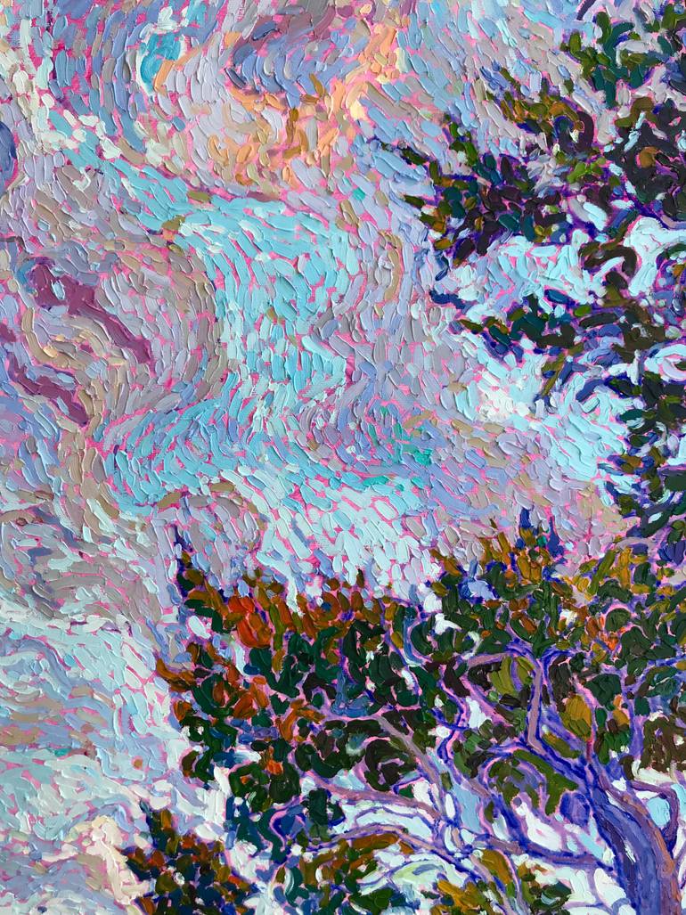 Original Impressionism Seascape Painting by Natalia Bessmertnova