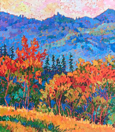 Original Impressionism Landscape Paintings by Natalia Bessmertnova