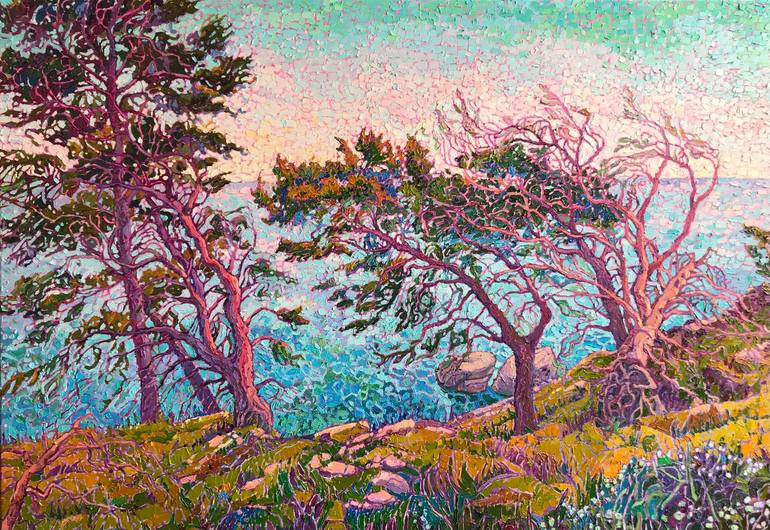 Original  Painting by Natalia Bessmertnova